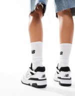 Изображение 3 New Balance 550 кроссовки мужские белые кожаные повседневные низкие