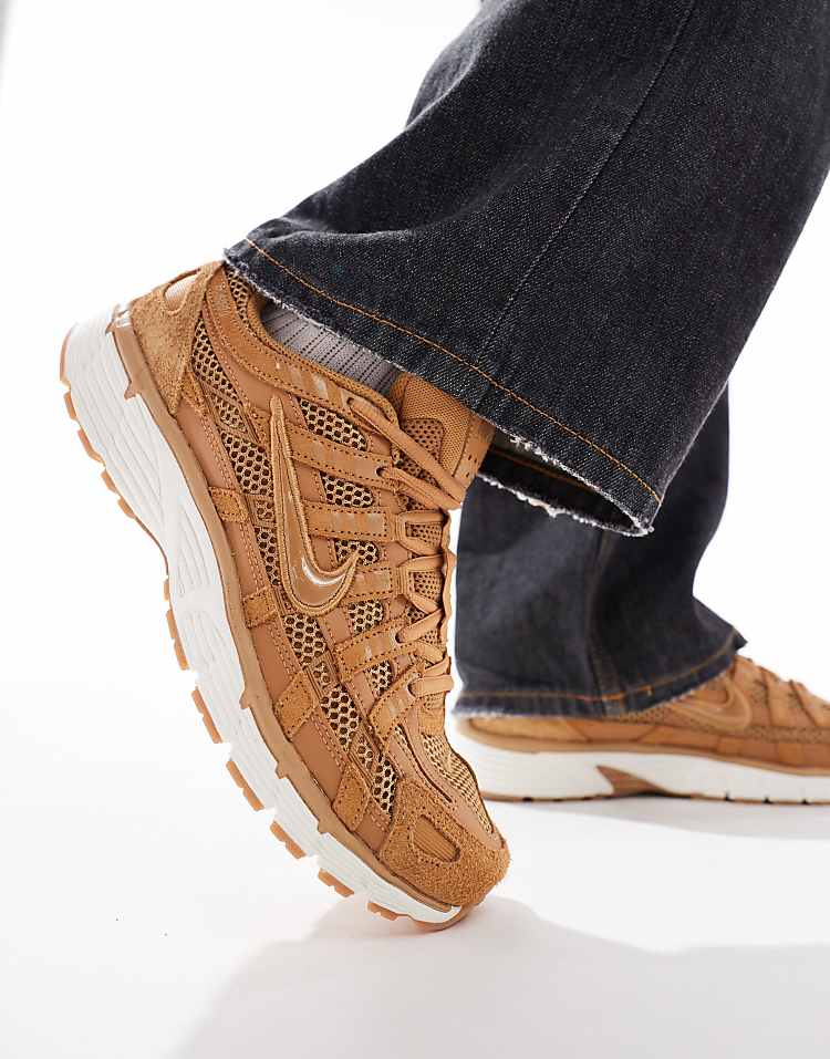 Изображение 1 Nike P-6000 Кроссовки мужские бежевые повседневные с легкой амортизацией
